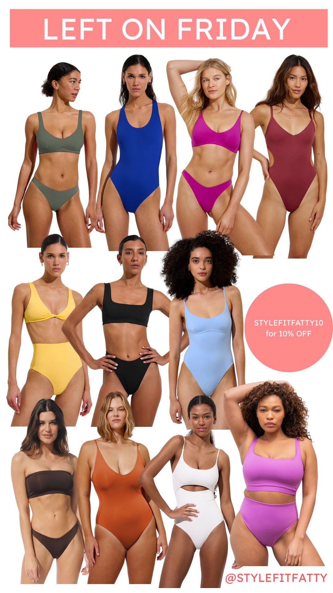 The comfiest swimsuits! And they gave me a code! STYLEFITFATTY10 for 10% off :)

#LTKSeasonal #LTKStyleTip #LTKSwim