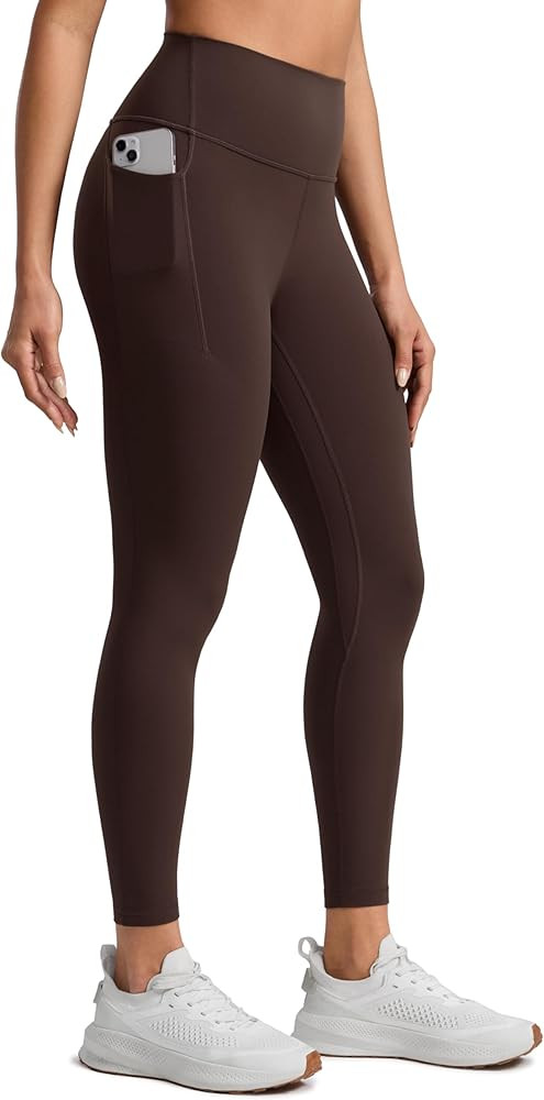 CRZ YOGA Butterlift Workout Leggings Pockets 25" - High Waist Pilates Athletic Gym Womens Yoga Pa... | Amazon (US)