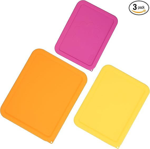 3 Cup 6 Cup 11 Cup Rectangle Silicone Storage Cover Lids Replacement for Pyrex 7210-PC, 7211-PC, ... | Amazon (US)