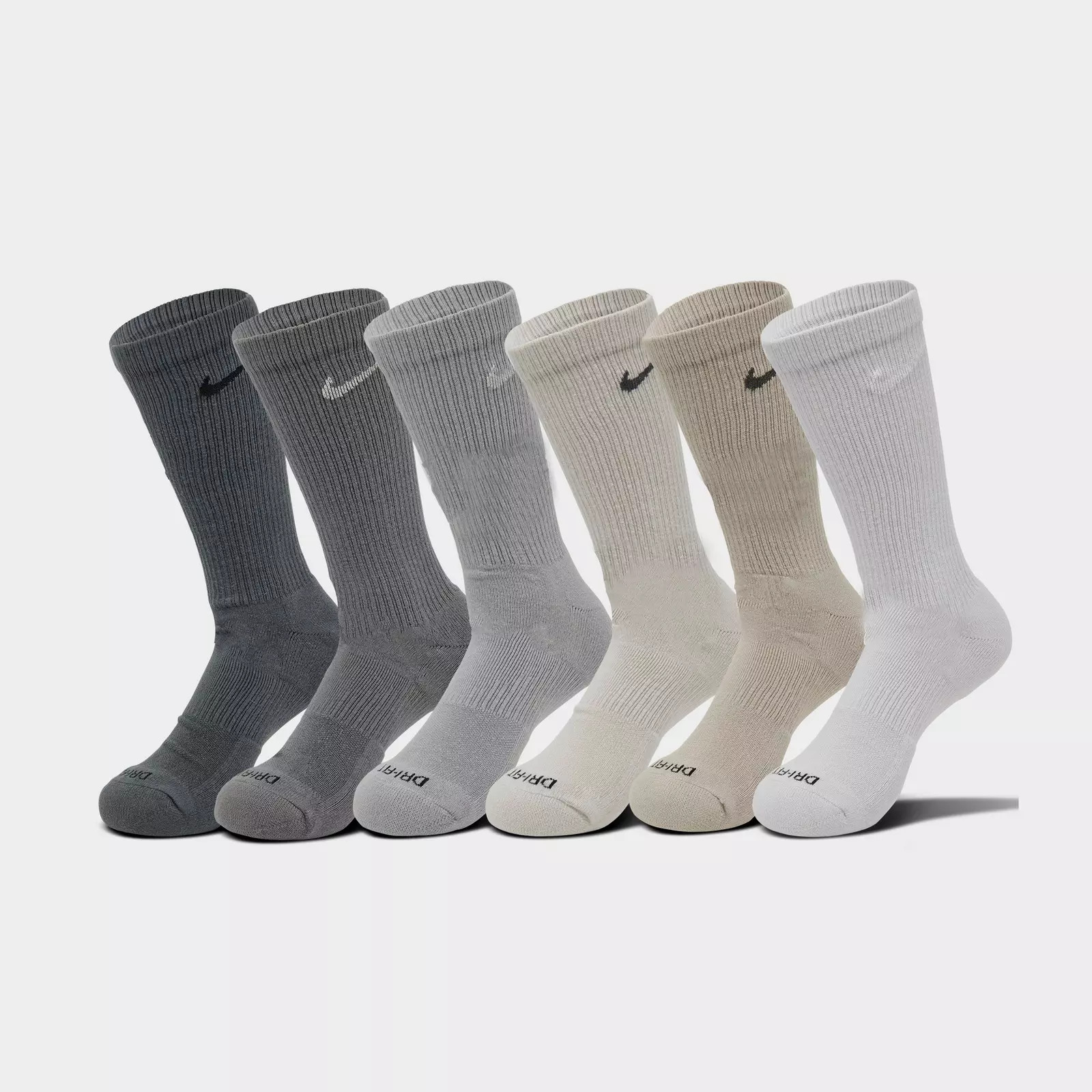 Nike Everyday Plus Cushioned Crew Training Socks (6-Pack) | Finish Line (US)