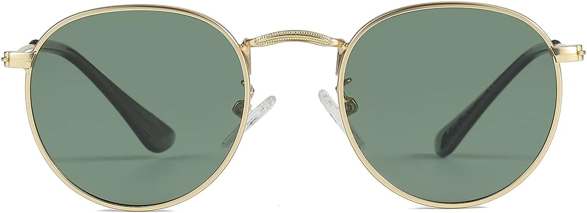 JOVAKIT Kids Small Round Polarized Sunglasses for Baby Girls Boys Age 0-16, Three Sizes, Metal Fr... | Amazon (US)