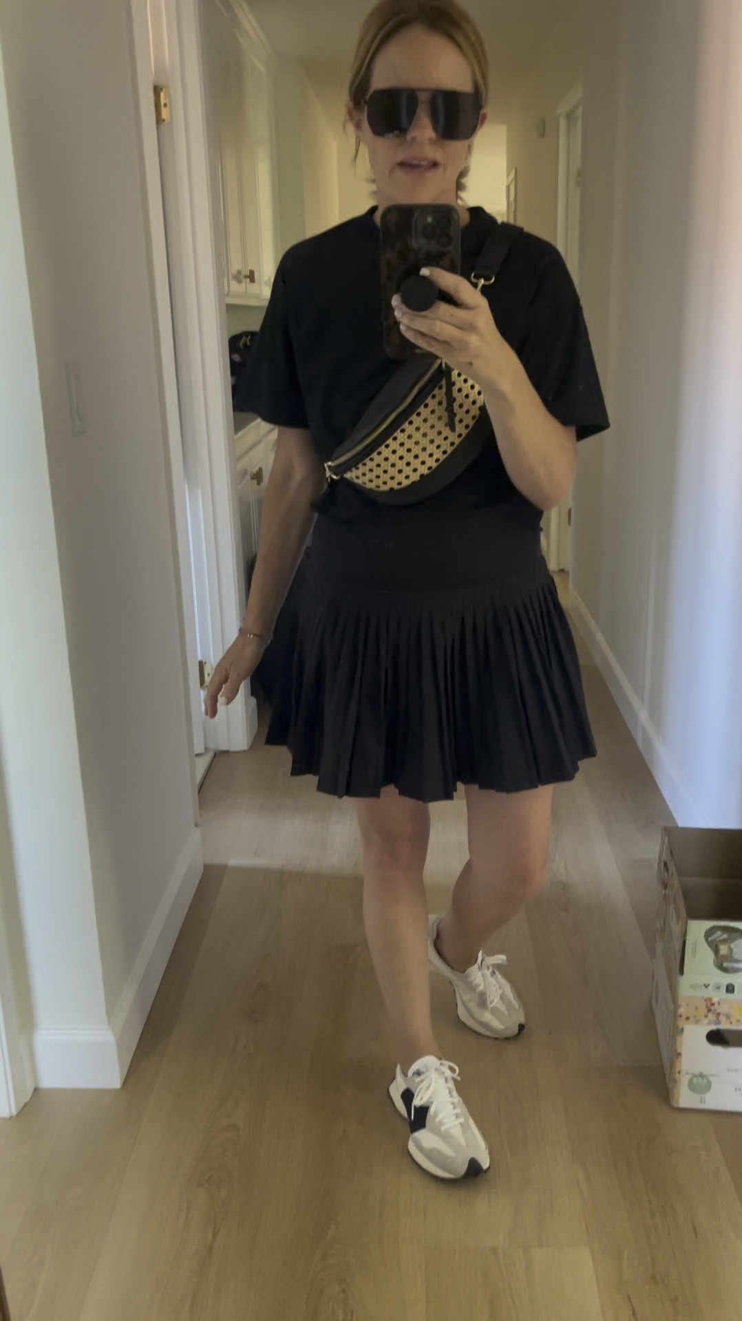 This skirt is 10/10 and it fits TTS! I’m in a small

Loving this tee, I have it in 3 colors! Wearing an XS. Perfect oversized/cropped fit! 

Skort
Activewear 
Pickle ball
Tennis 
Target 

#LTKActive #LTKStyleTip #LTKFitness