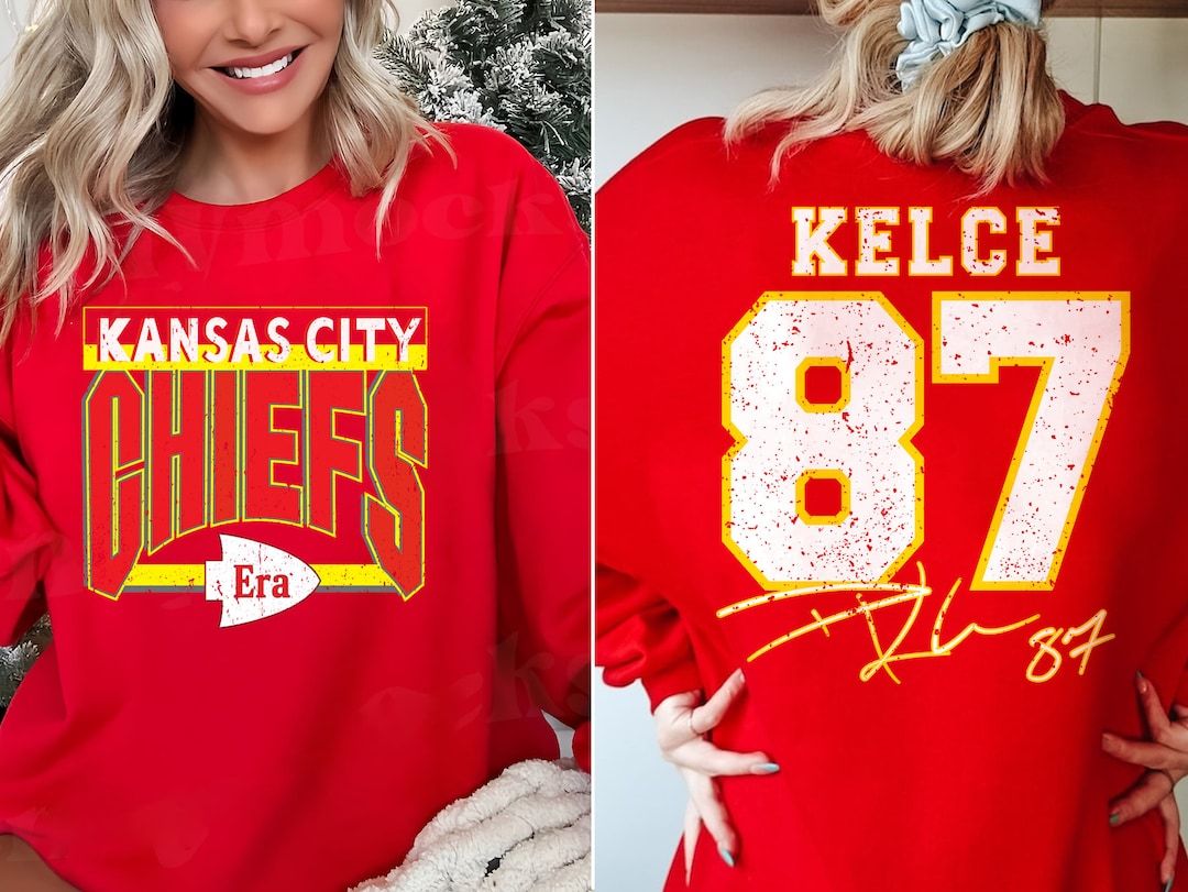 Retro in My Chiefs Era Shirt Kansas City Vintage Travis Kelce - Etsy | Etsy (US)