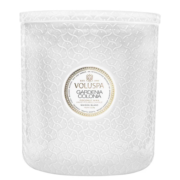 Gardenia Colonia - 5 Wick Hearth Candle | Voluspa