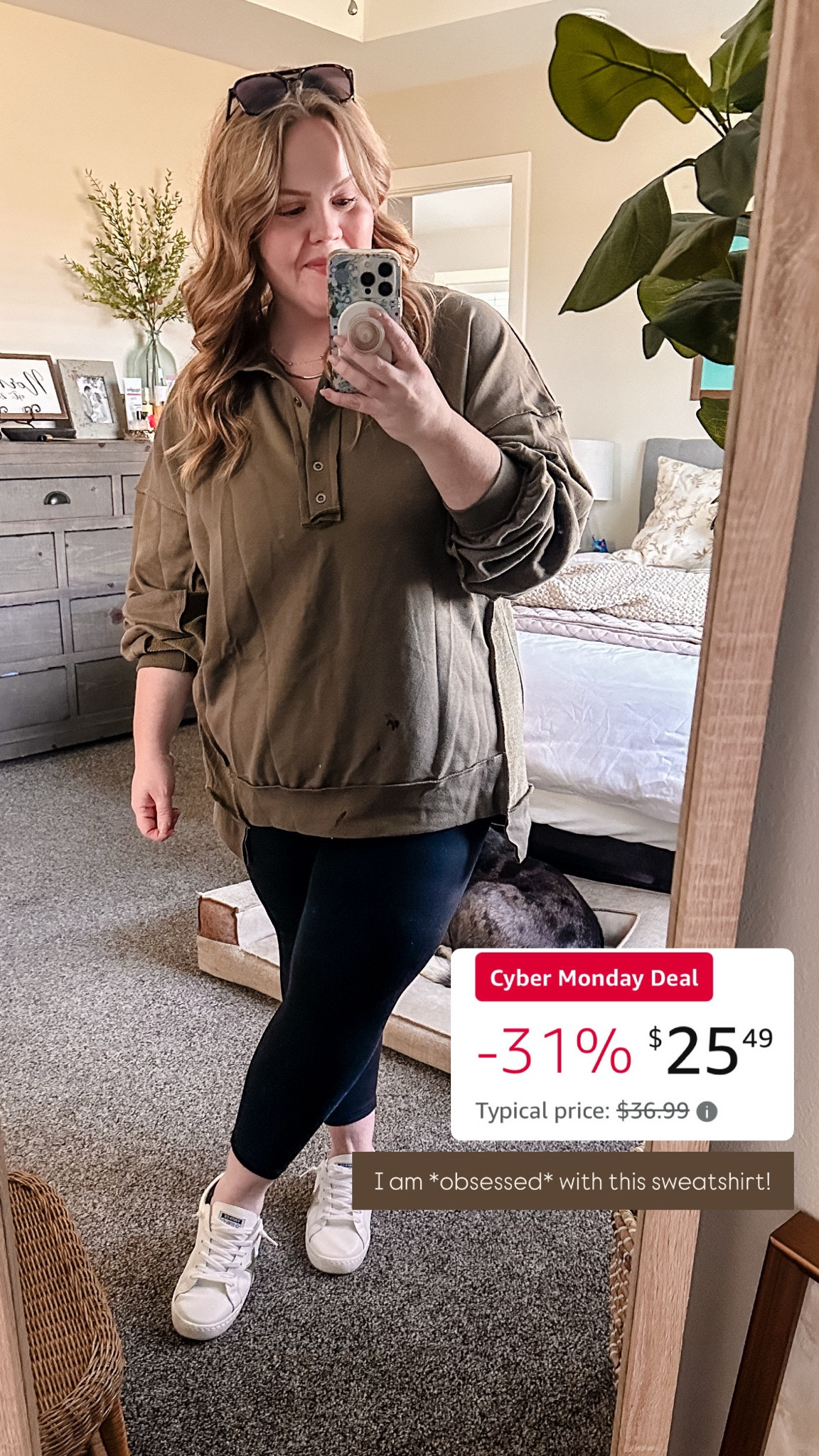 My new favorite Amazon look for less sweatshirt is on sale for $25!

#LTKSaleAlert #LTKMidsize #LTKCyberWeek