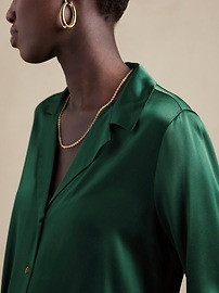 Silk Resort Shirt | Banana Republic (US)