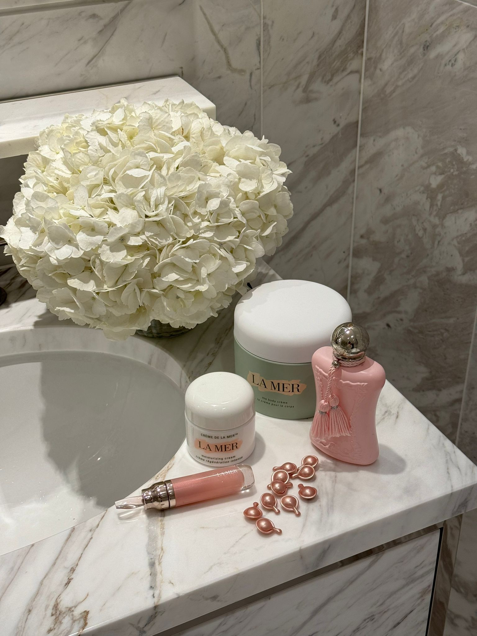 Spring Skincare Essentials, La Mer Body Crème, Parfums de Marly Delina, La Mer Lip Volumiser, Elizabeth Arden Retinol Ceramide Capsules

#LTKstyletip #LTKSeasonal #LTKbeauty