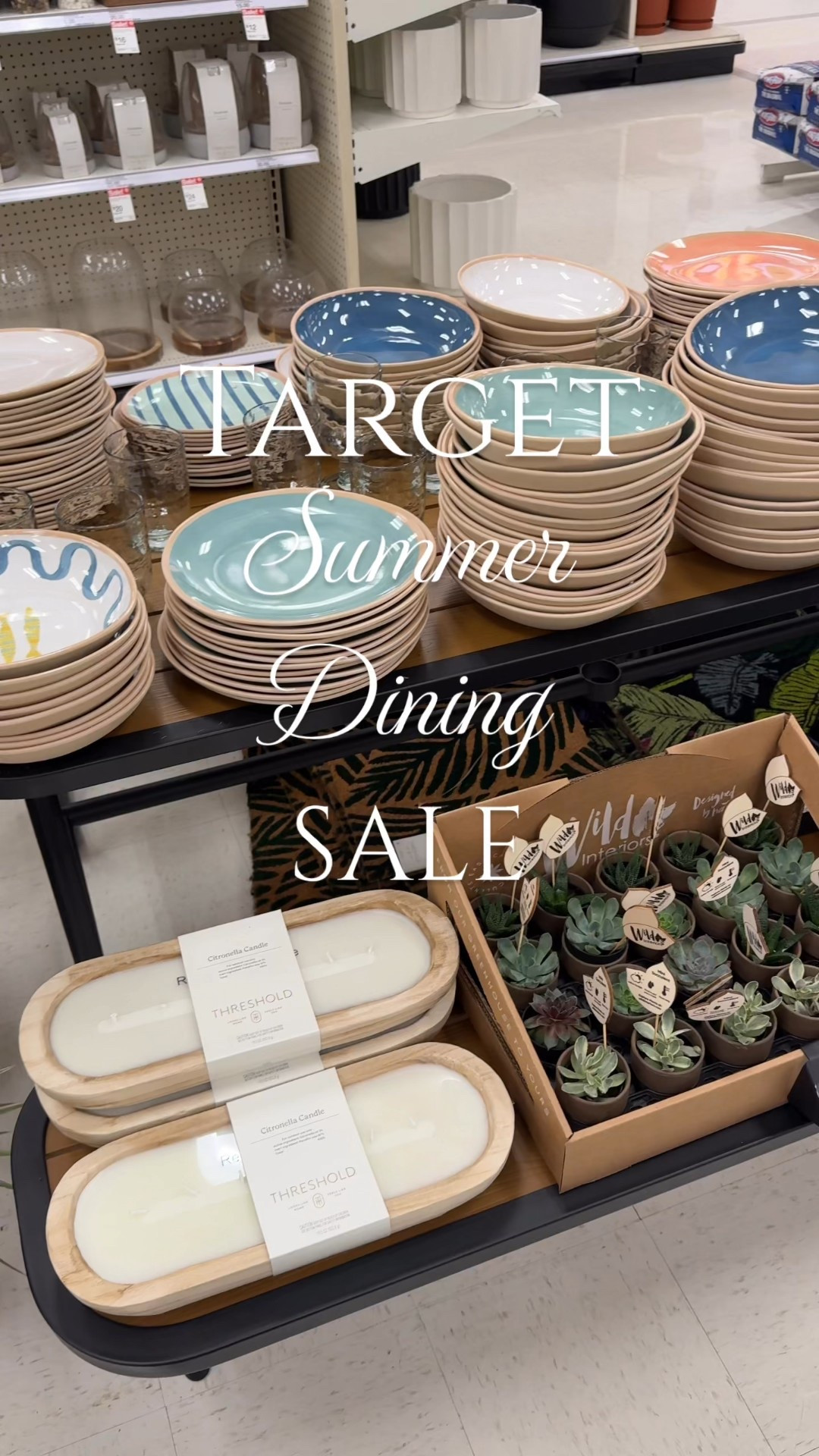 Target Threshold Summer Dining is 30% off$l! I just grabbed the tablecloth (perfect vintage red, white & blue vibes 🇺🇸) & the woven chargers! 

#LTKSeasonal #LTKSaleAlert #LTKHome