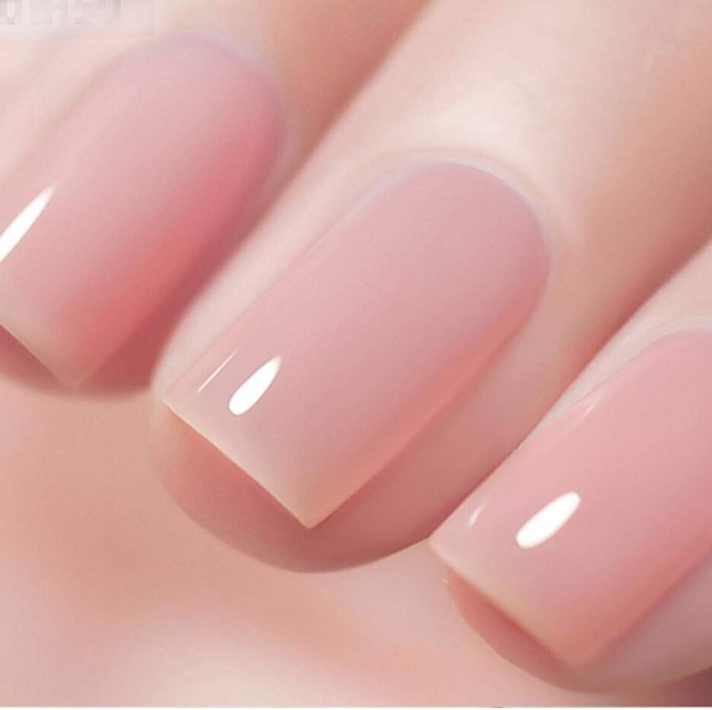 MEMEDA Gel Nail Polish, Neutral Gel Polish, Nude Gel Polish, 0.5 fl oz | Amazon (US)