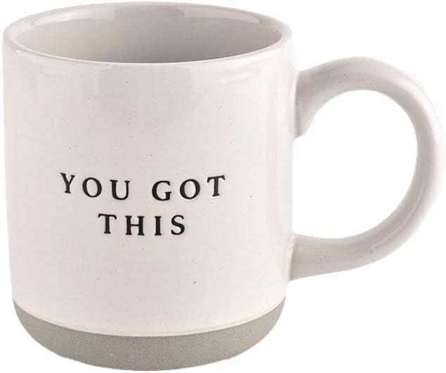 Sweet Water Decor Stoneware Coffee Mugs | Novelty Coffee Mugs | 14oz Stoneware Coffee Cup | Micro... | Amazon (US)