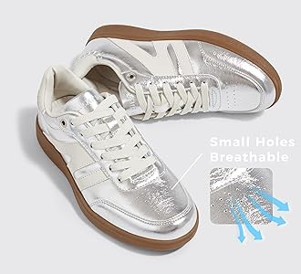 LUCKY STEP Women Classic Retro Gum Sole Fashion Sneakers Casual Tennis Skate Shoe Genuine Leather... | Amazon (US)