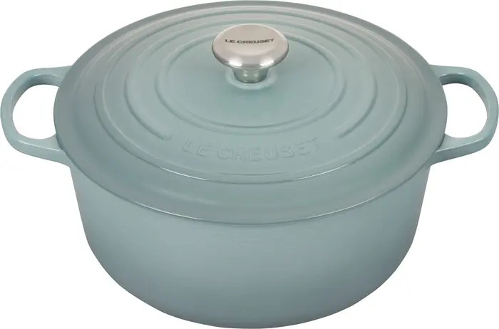 Signature 7 1/4-Quart Round Enamel Cast Iron Dutch Oven | Nordstrom