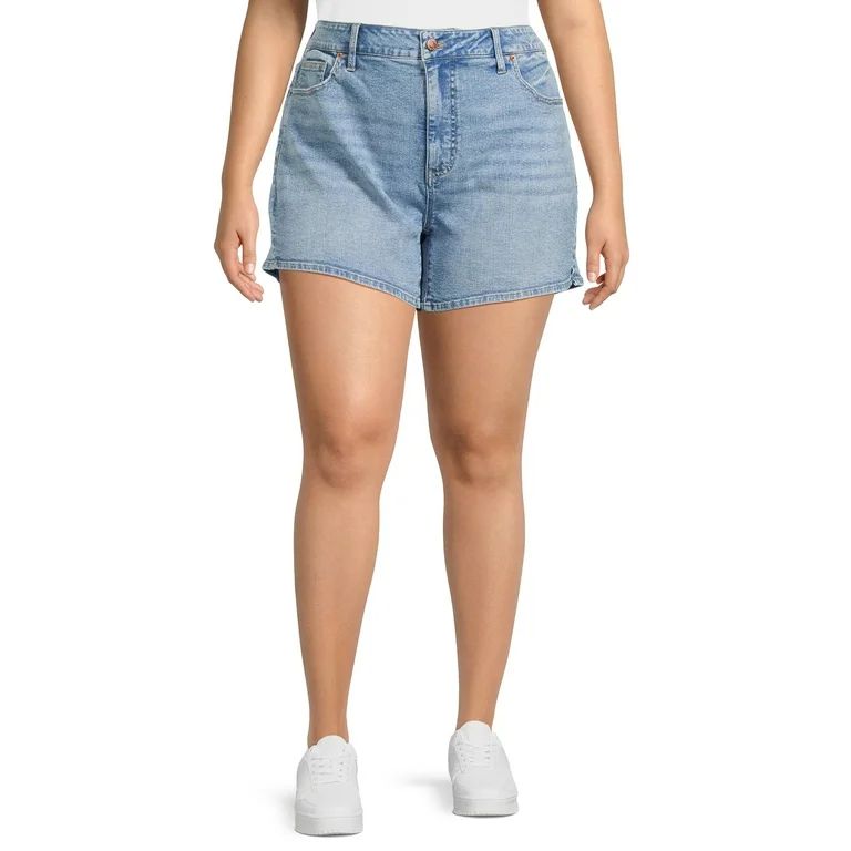 Terra & Sky Women's Plus A-Line Short, sizes 16W-24W | Walmart (US)