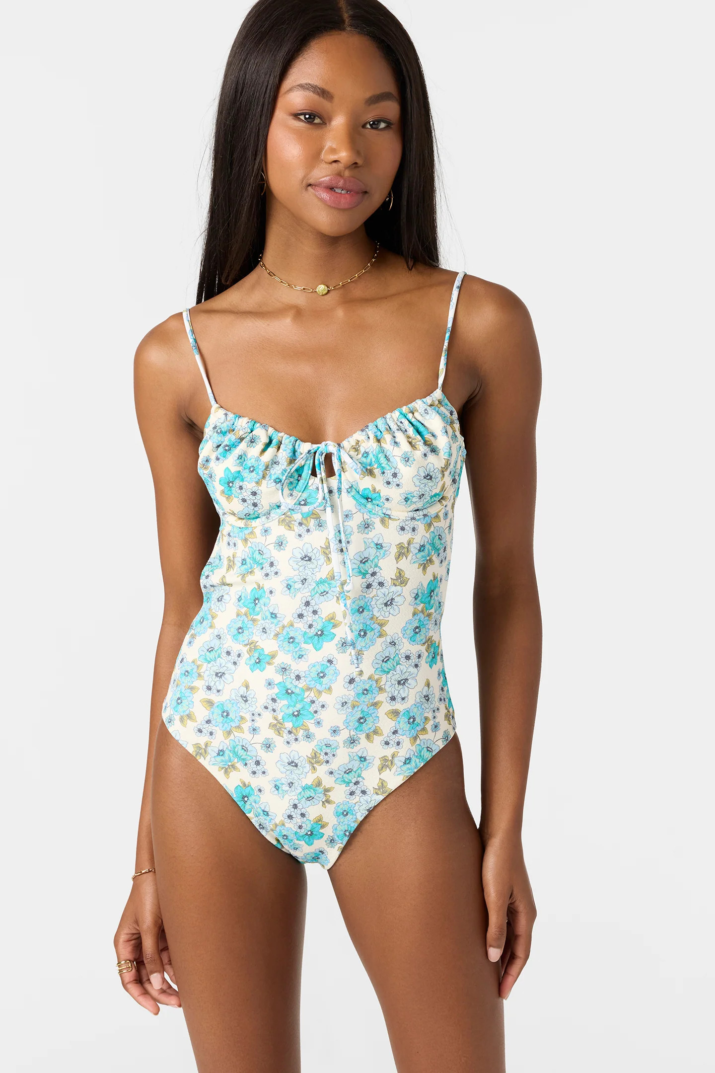 Coastal Floral Kailua One-Piece - Blue Mist | O'Neill | O'Neill