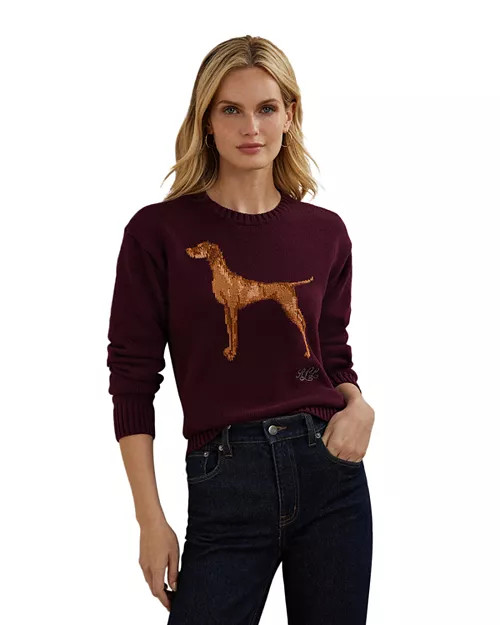 Intarsia Knit Dachshund Sweater | Bloomingdale's (US)
