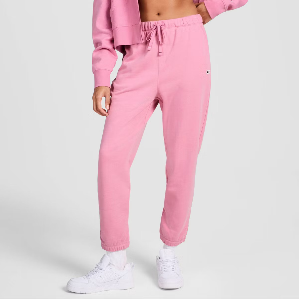 Champion Women's High-Rise Cropped French Terry Sweatpants | Target