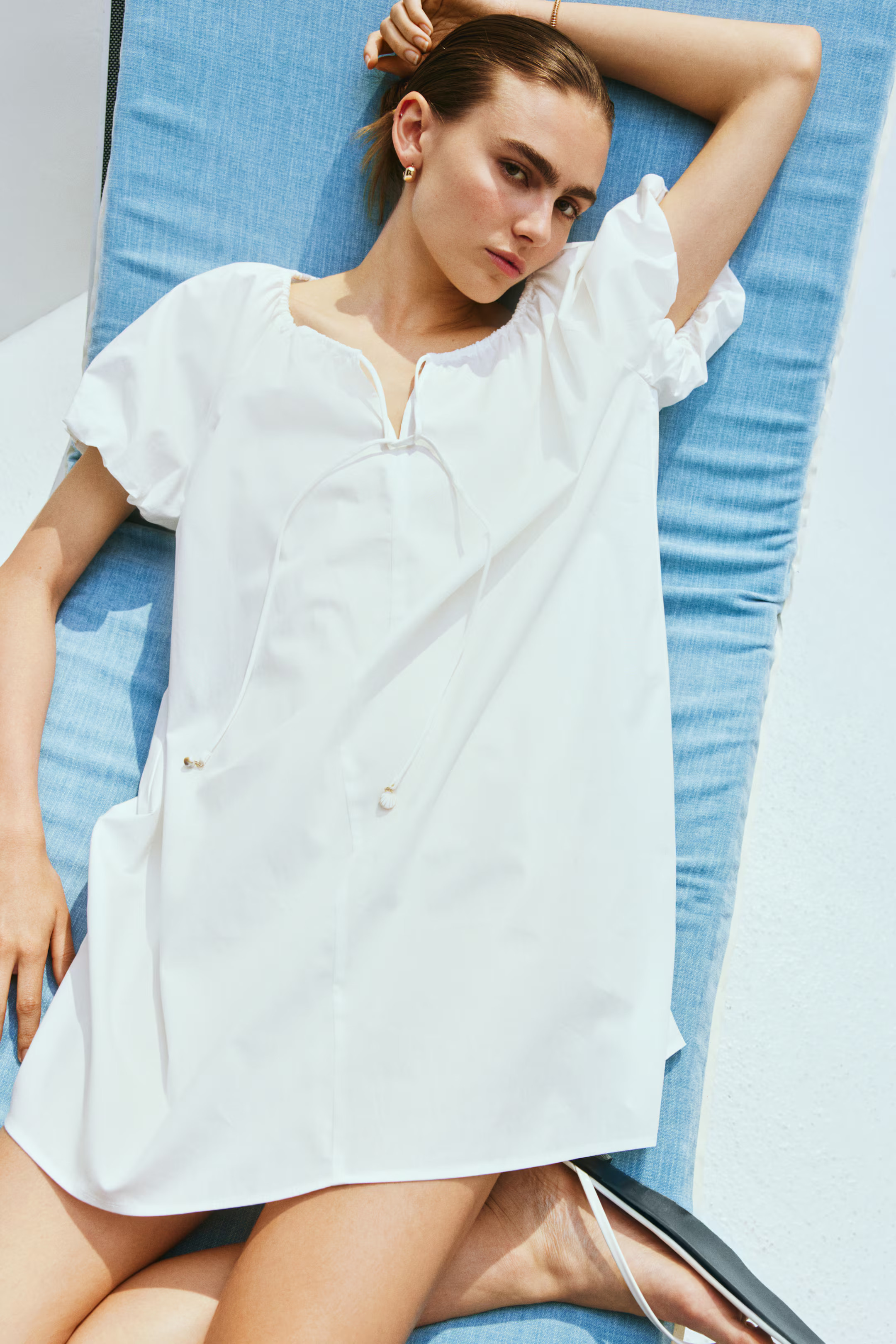 Drawstring-neck dress | H&M (UK, MY, IN, SG, PH, TW, HK)