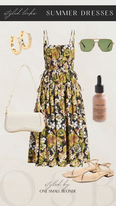 Summer dress styled 🖤

#LTKStyleTip #LTKFindsUnder100 #LTKSeasonal
