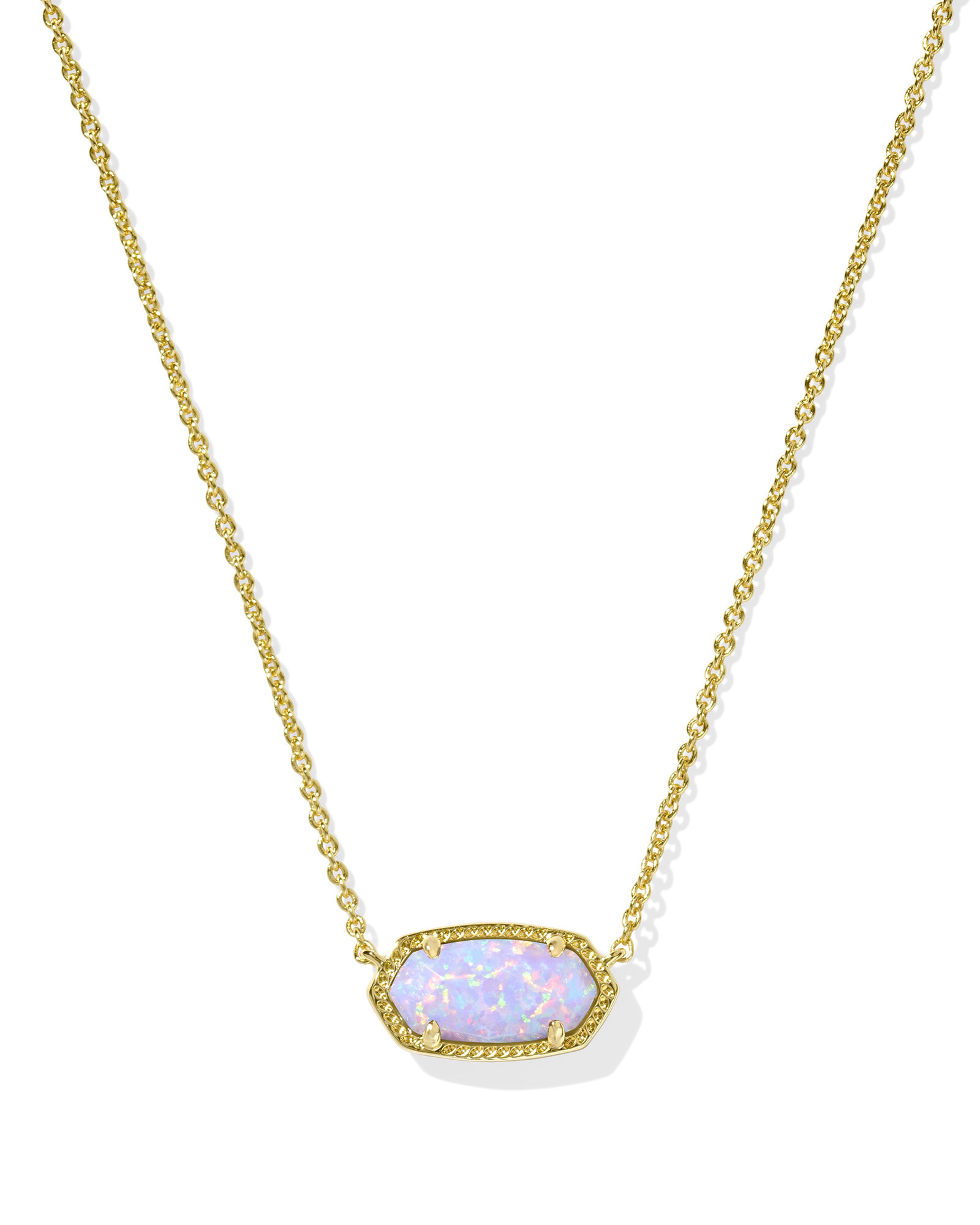 Elisa Gold Short Pendant Necklace | Kendra Scott