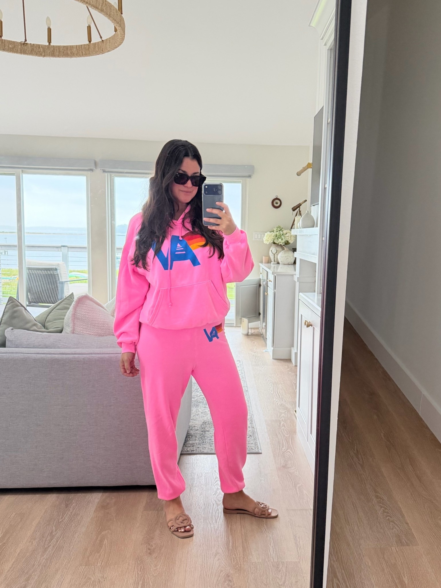 Pink Aviator Nation set @Aviator Nation

#LTKootd