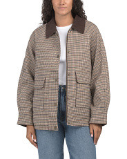 Coated Cotton Blend Barn Coat | Midweight Jackets | Marshalls | Marshalls