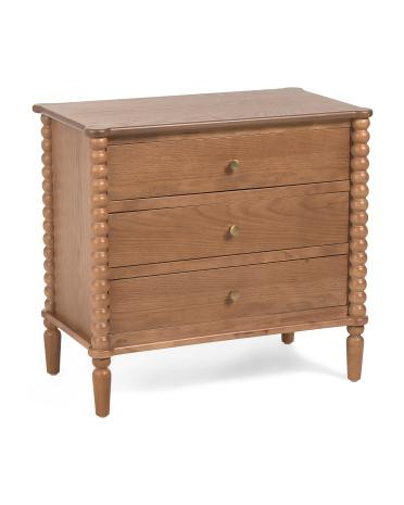 28x26 3 Drawer Spindle Dresser | TJ Maxx