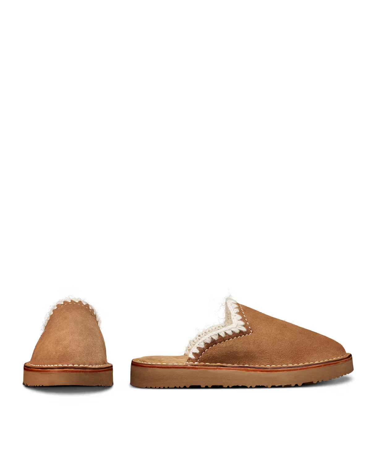 The Olivia in Cognac Suede - Women's Slipper | Tecovas | Tecovas