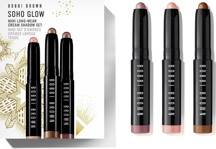 Soho Glow Mini Long-Wear Cream Eyeshadow Stick Trio | Nordstrom
