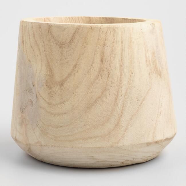 Carved Wood Planter | World Market