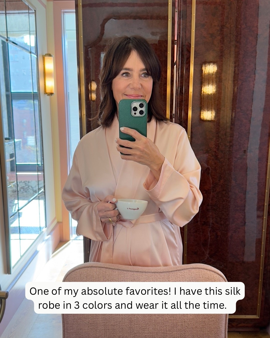 One of my absolute favorites! I have this silk robe in 3 colors and wear it all the time.  

#LTKmorningroutine #LTKOver40 #LTKgrwm