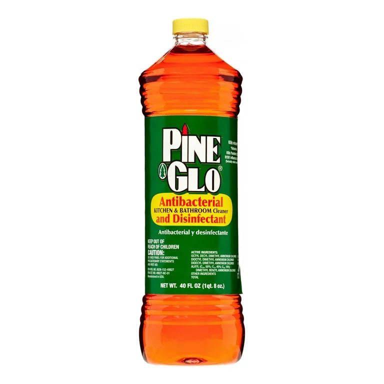 Pine Glo Antibacterial Disinfectant Cleaner, 40 Oz | Walmart (US)