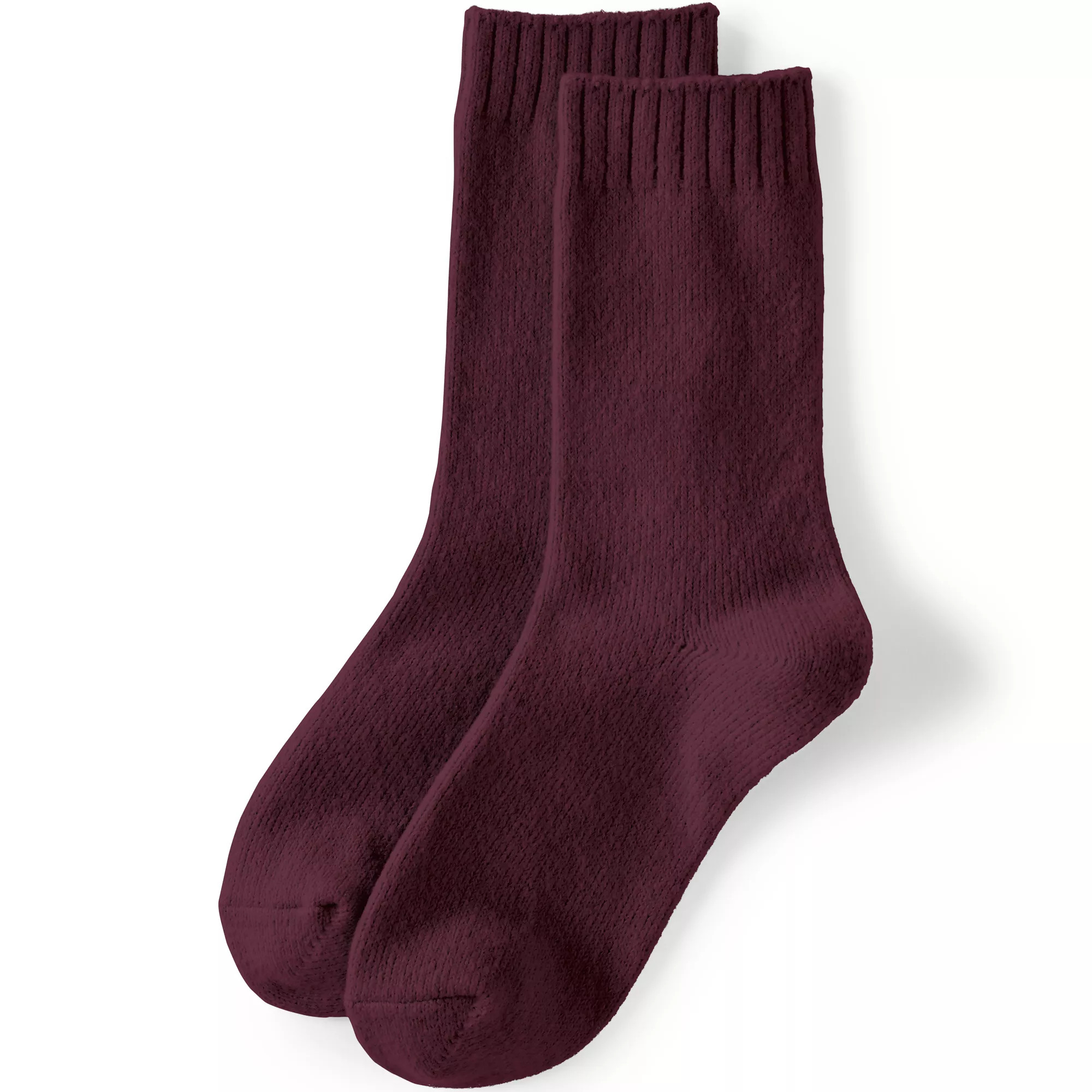 Women's CashTouch Crew Socks | Lands' End (US)