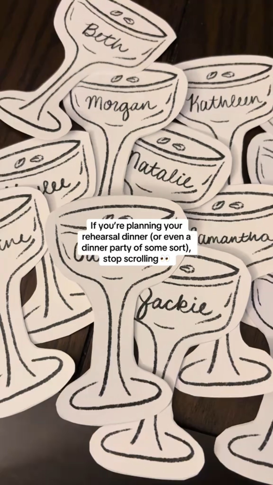 rehearsal dinner place cards, place cards, wedding, wedding place cards, dinner party, dinner party place cards 

#LTKHome #LTKFindsUnder100 #LTKWedding