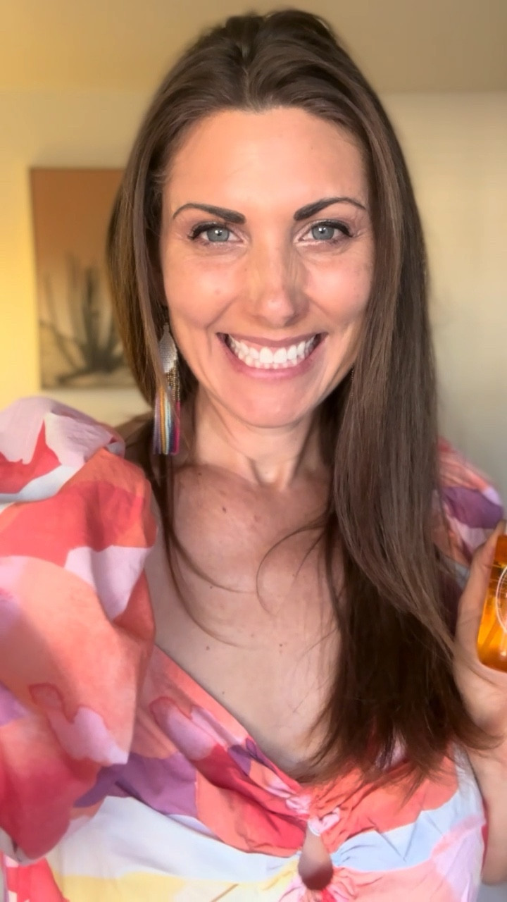 If you’ve ever used hot tools and have that burnt hair smell, this trick works great

#LTKbeauty #LTKstyletip #LTKVideo