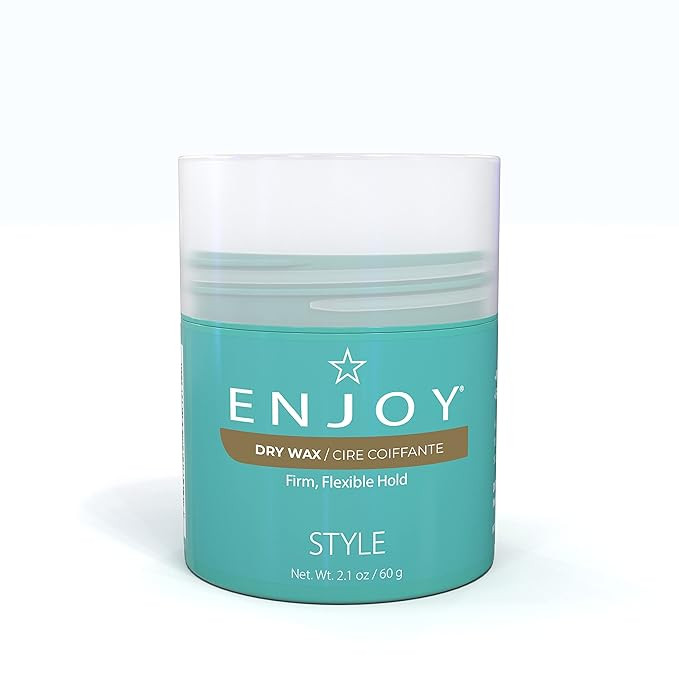 Enjoy Dry Wax, Long-Lasting Matte Finish Hair Styling Wax for All Hair Types - Easy to Apply and ... | Amazon (US)