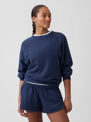 Relaxed French Terry Crewneck Sweatshirt | Gap Factory