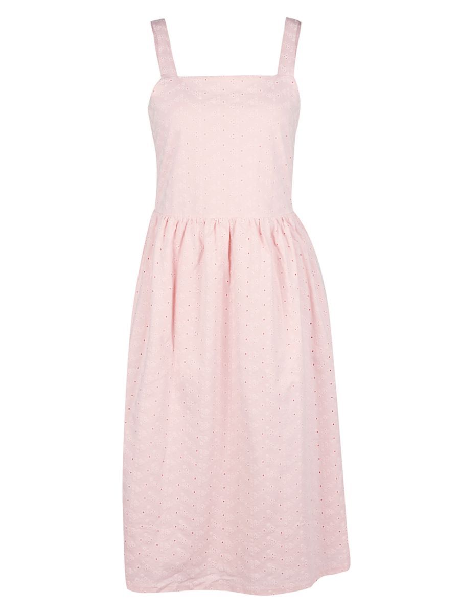 Hopewell Eyelet-Embroidered Midi-Dress | Saks Fifth Avenue