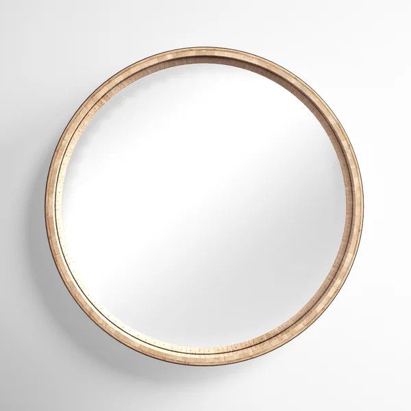 Solomon Round Metal Wall Mirror | Wayfair North America