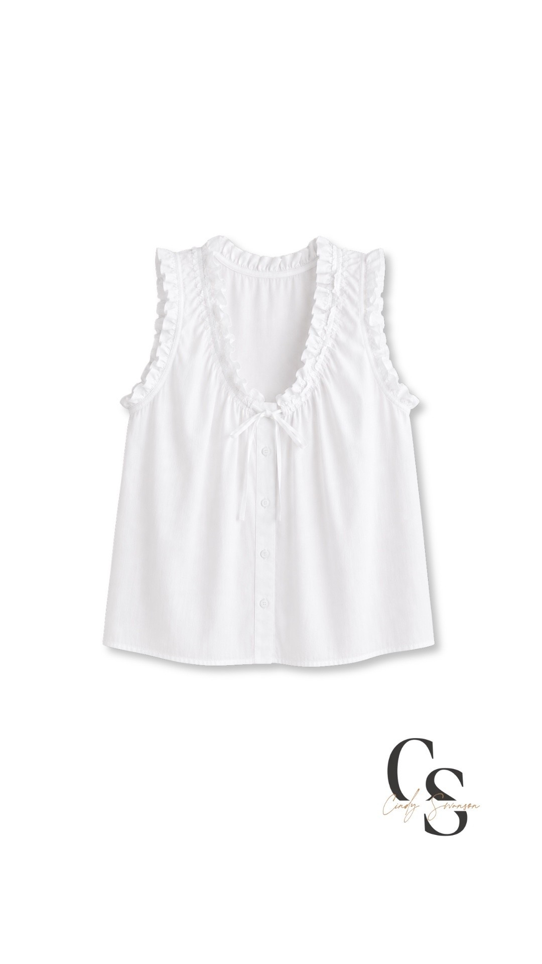One of my best-selling tops! This Cotton Viscose Voile Ruffle Trim Tank is such a pretty, feminine staple that works beautifully on its own or layered. I love it with jeans or wide-leg pants for an easy everyday look, or paired with a cardigan, jacket, or lightweight sweater and flats or loafers for a more polished outfit. Perfect for everything from lunch and errands to travel and casual dinners.

💡 LTK MADE EASY
❤️ Heart = Support my posts!
🔖 Save = Get sale & restock alerts
📋 Lists = Keep favorites organized
📲 Share = Send lists and products to a friend. Hello, Christmas List!
💬 Comment = Ask me anything about what I’m wearing.:-)

#LTKootd #LTKOver40 #LTKTravel