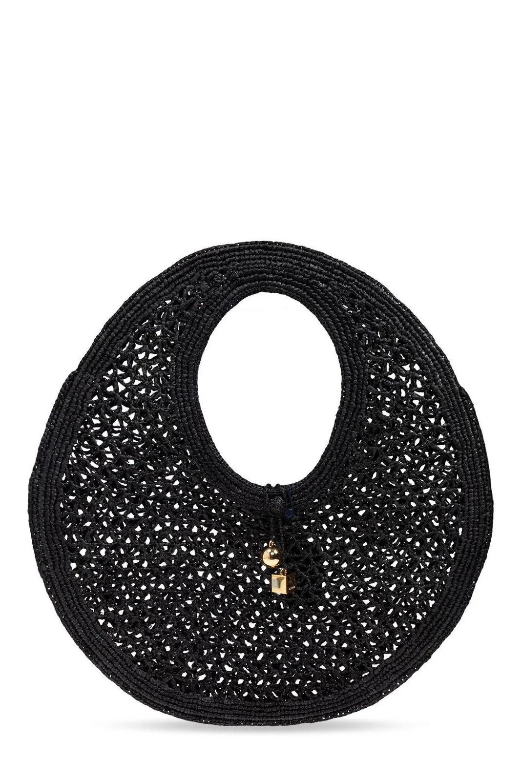 Jacquemus Le Rond Spiaggia Charm Detailed Shoulder Bag | Cettire Global