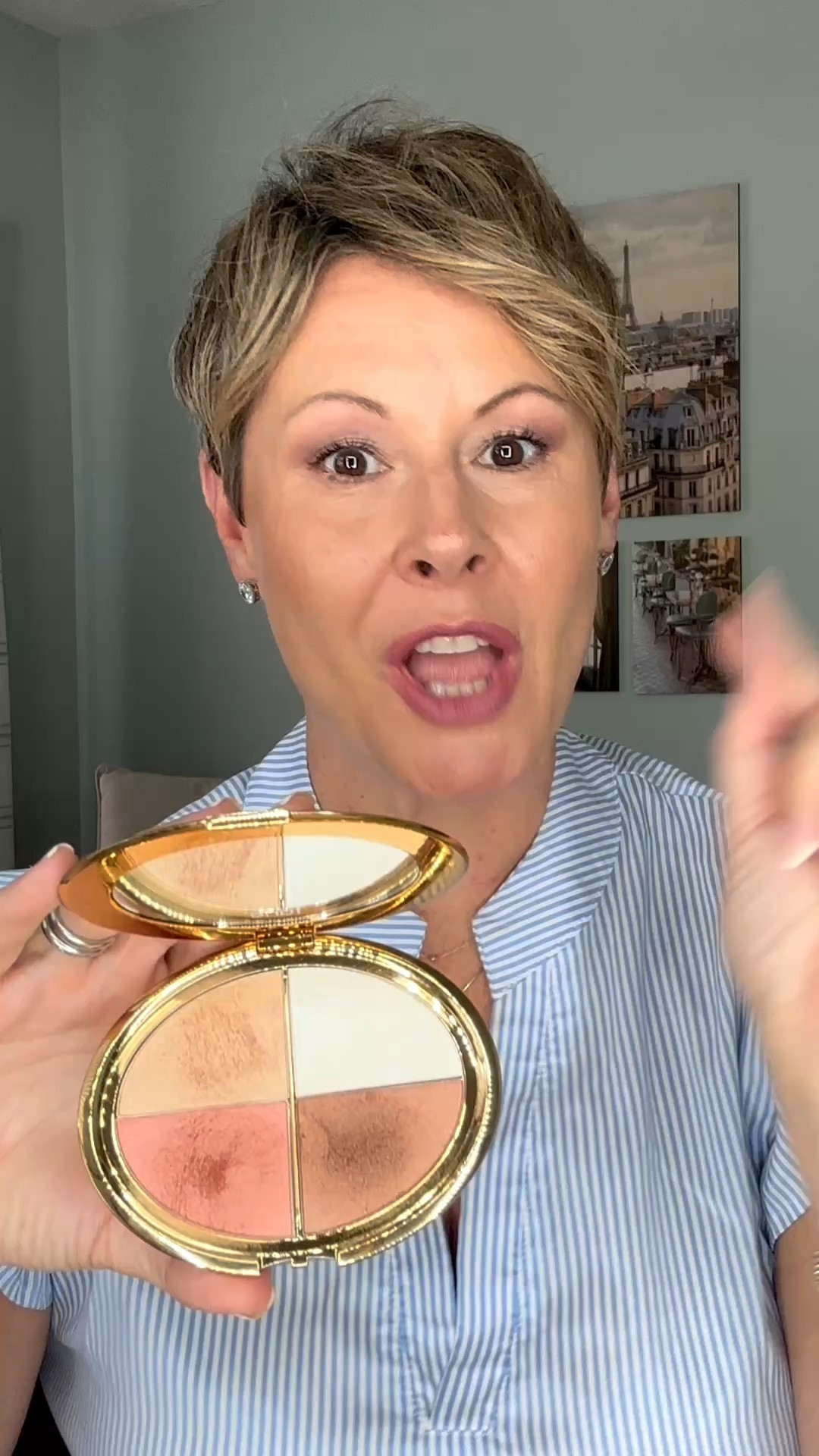 The Tarte Glow Wardrobe is such an easy all-in-one face palette! With bronzer, blush, and two illuminators, it gives you everything you need to add warmth, color, and a beautiful glow, perfect for everyday makeup or dressing up your look. ✨

#LTKOver40 #LTKMidsize #LTKBeauty