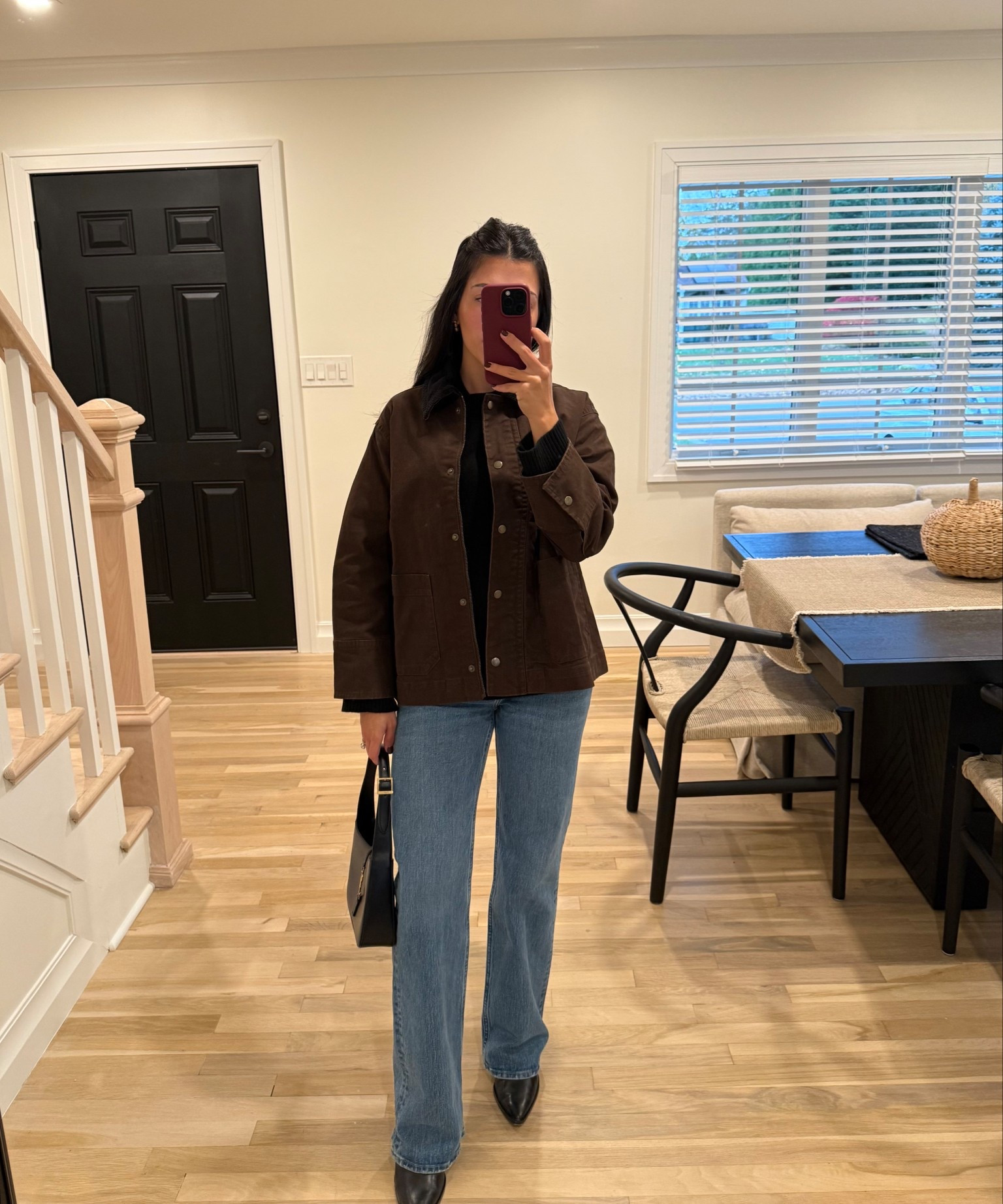 Fall outfit inspo! 🤎 Loving this barn jacket from Old Navy!! 

#LTKStyleTip #LTKootd