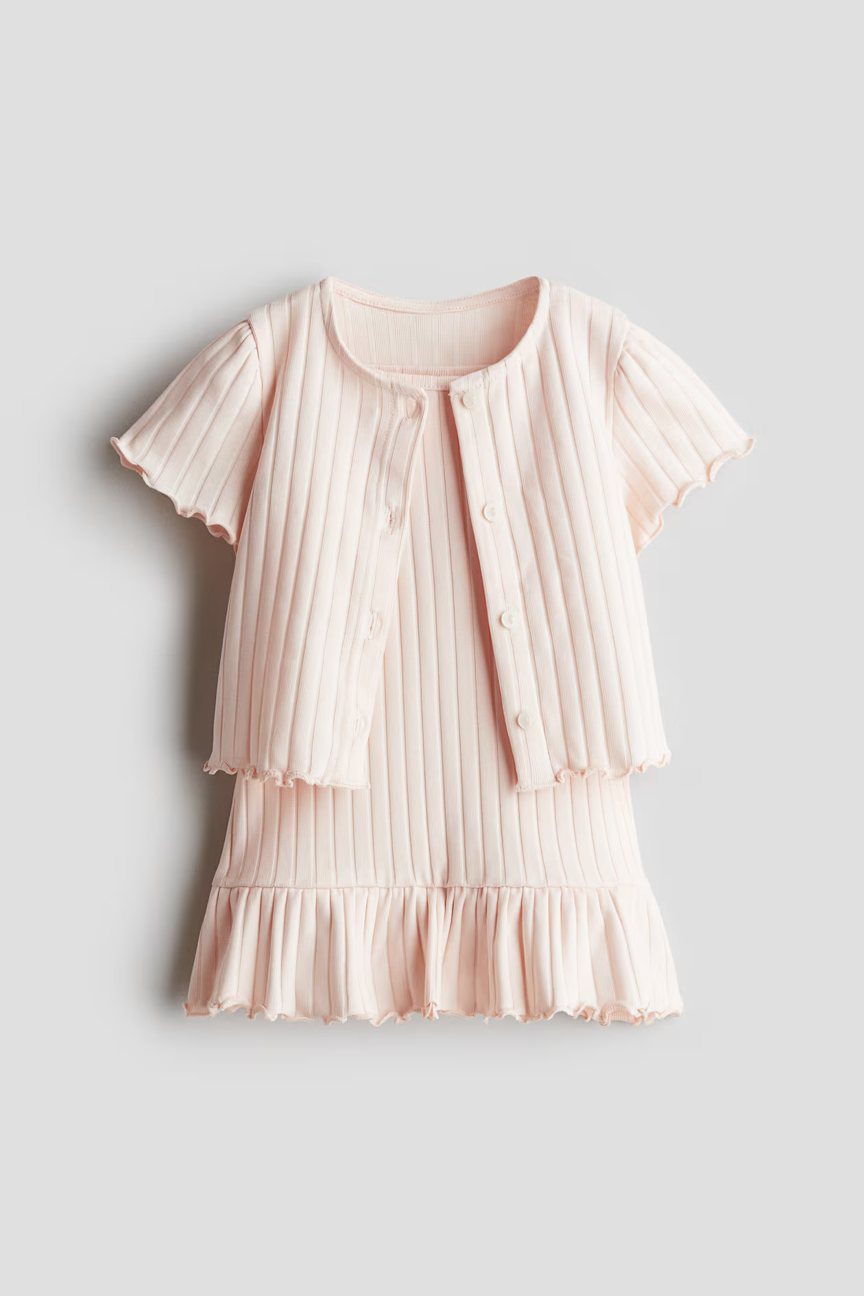 2-Piece Dress and Cardigan Set | H&M (US + CA)