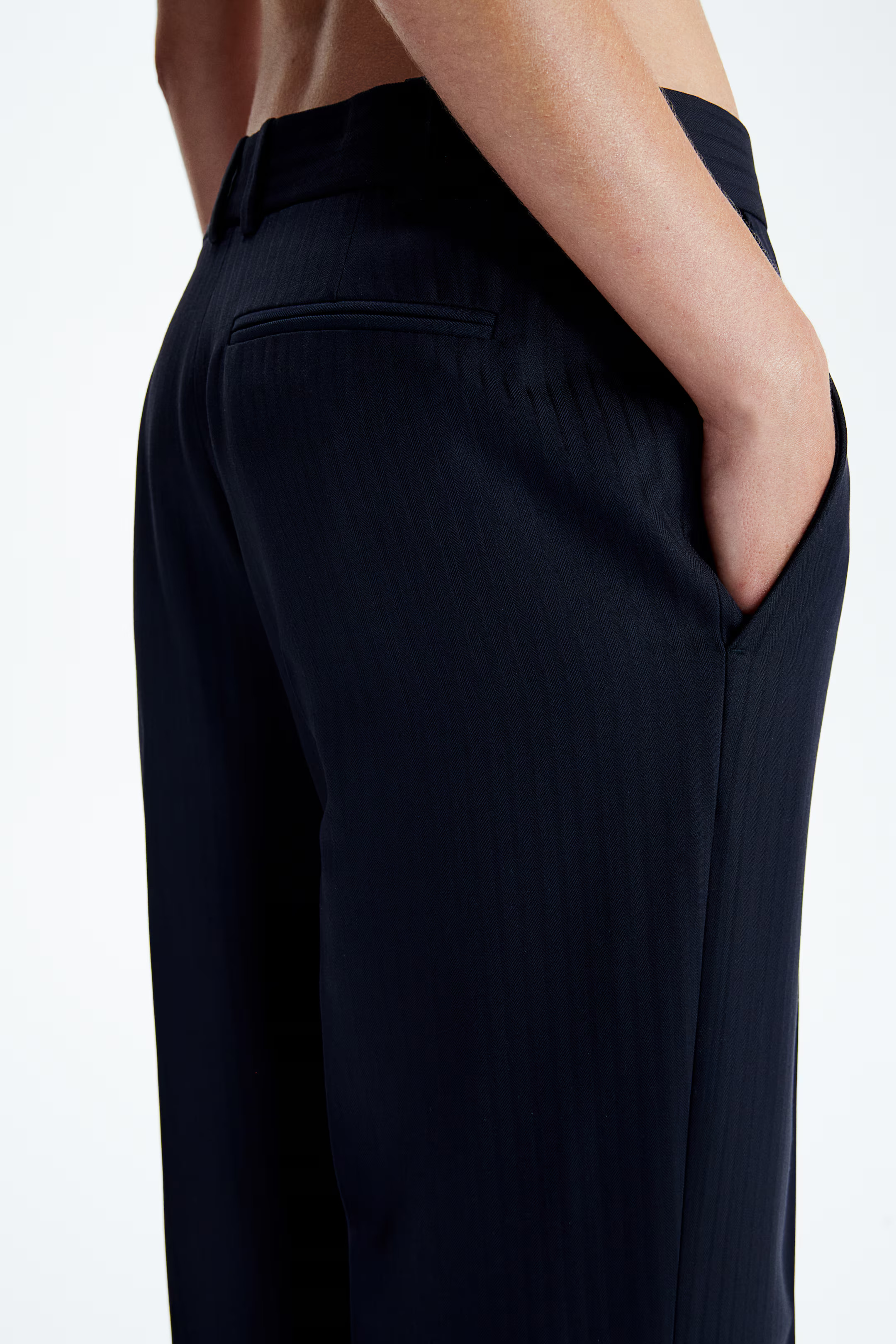Wool-blend tailored trousers | H&M (US + CA)