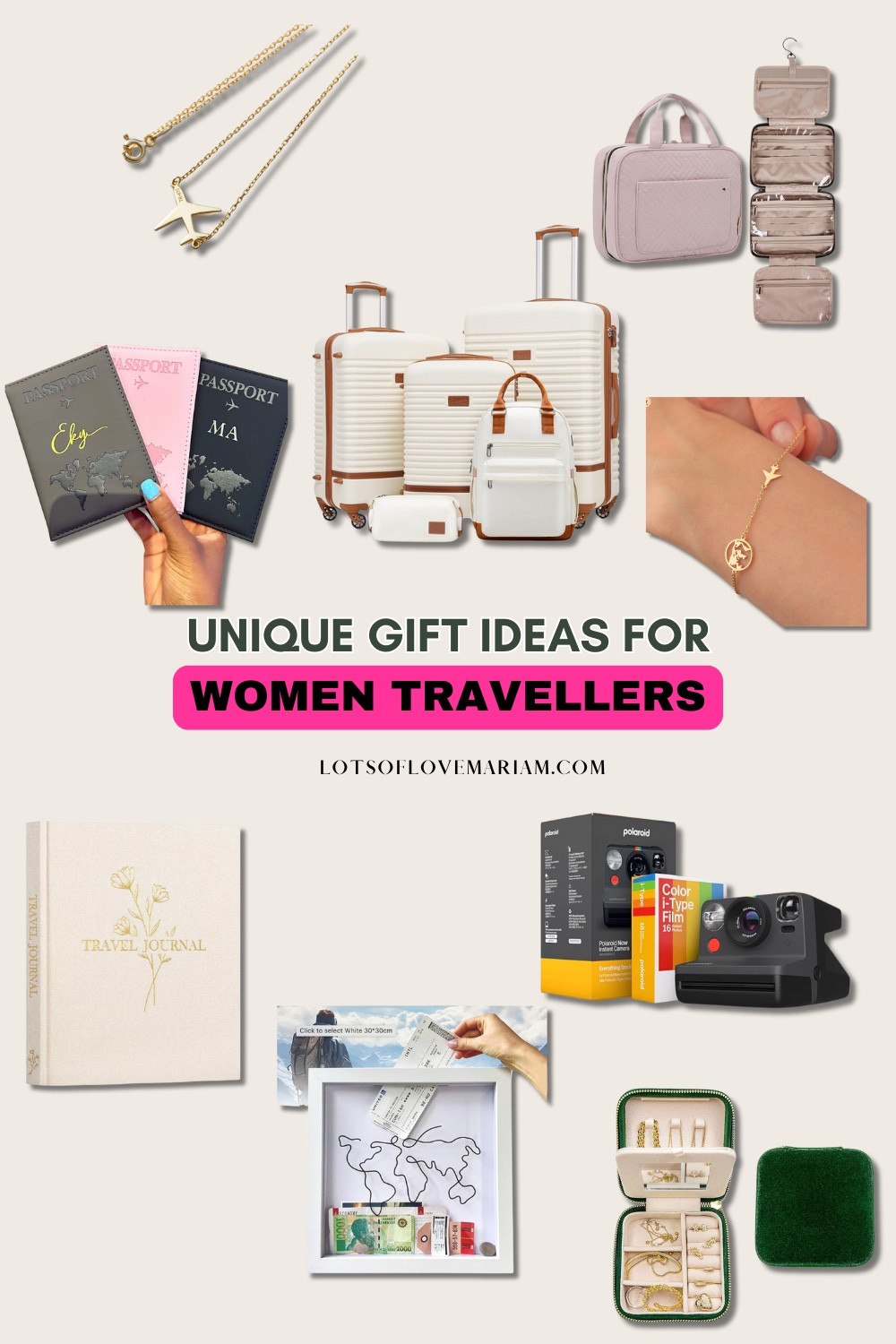 Gift ideas for women who love to travel 

#LTKeurope #LTKtravel #LTKgiftguide