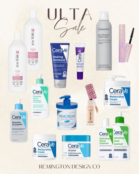 Ulta sale - CeraVe skincare - face cream - eye cream - Ulta finds - hair care products- skin products 

#LTKStyleTip #LTKSaleAlert