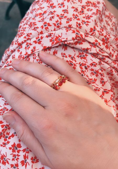 My favorite jewelry aside from my wedding rings are this ring stack of my daughter’s birthstone ❤️

Birthstone Jewelry, Ring Stack, Stacked Rings, Crystals, January Birthstone, Anthropologie, Statement Jewelry, Summer Accessories, Red Stones

#LTKGiftGuide 

#LTKunder100 #LTKxAnthro