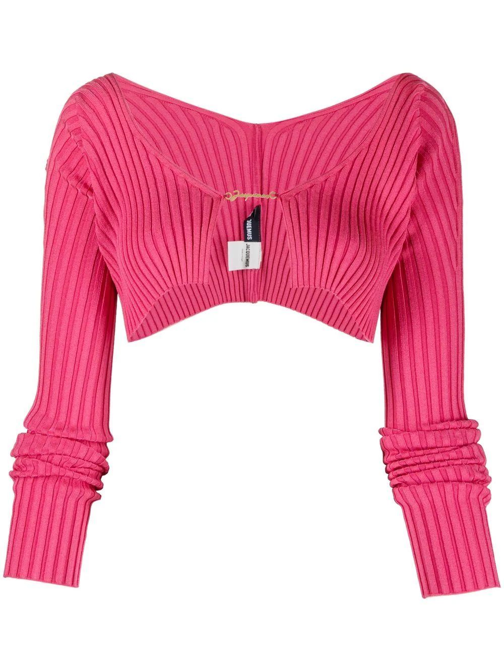 Jacquemus La Maille Pralu Cropped Cardigan - Farfetch | Farfetch Global