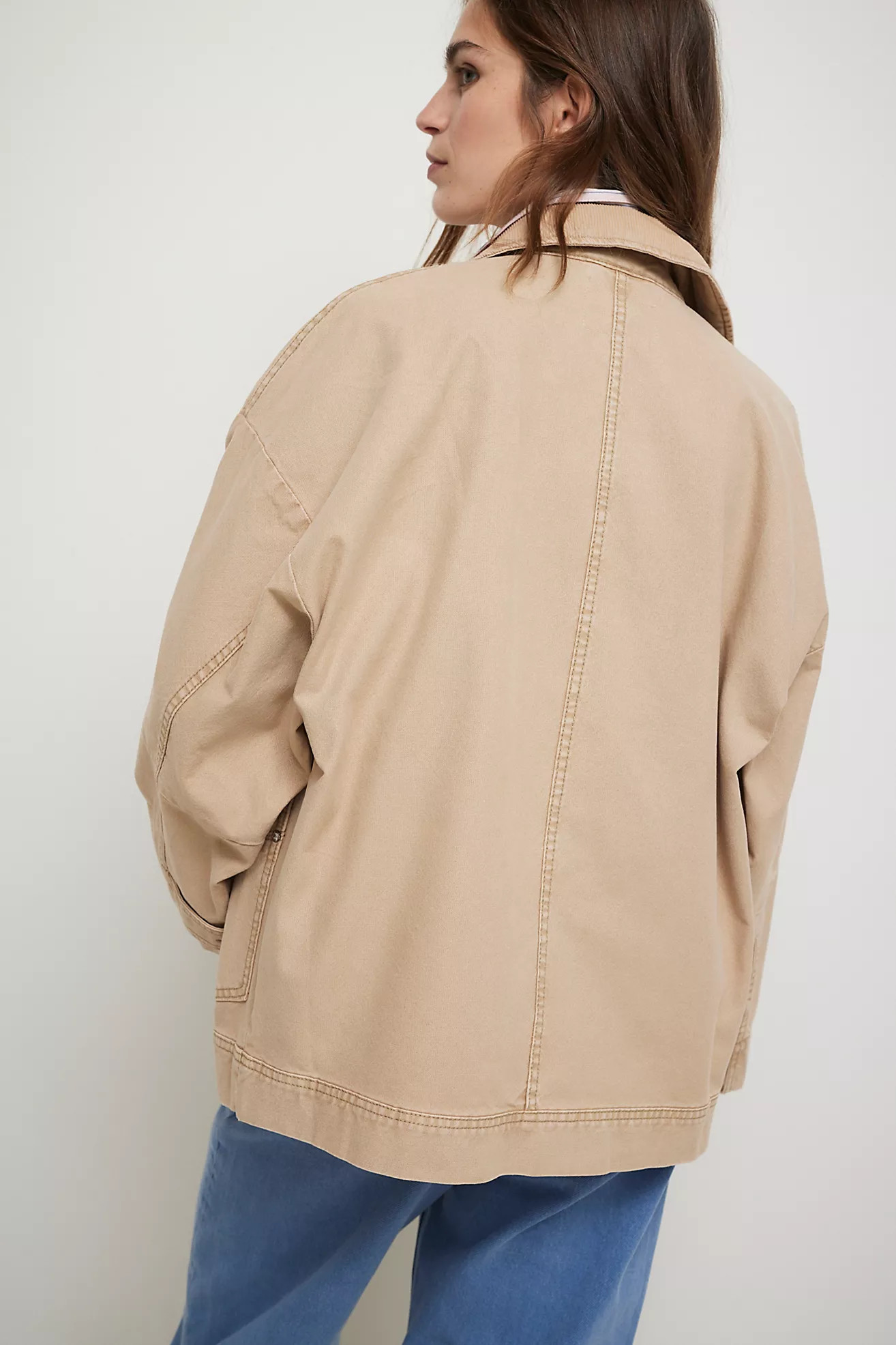 We The Free Easy That Canvas Jacket | Free People (UK)