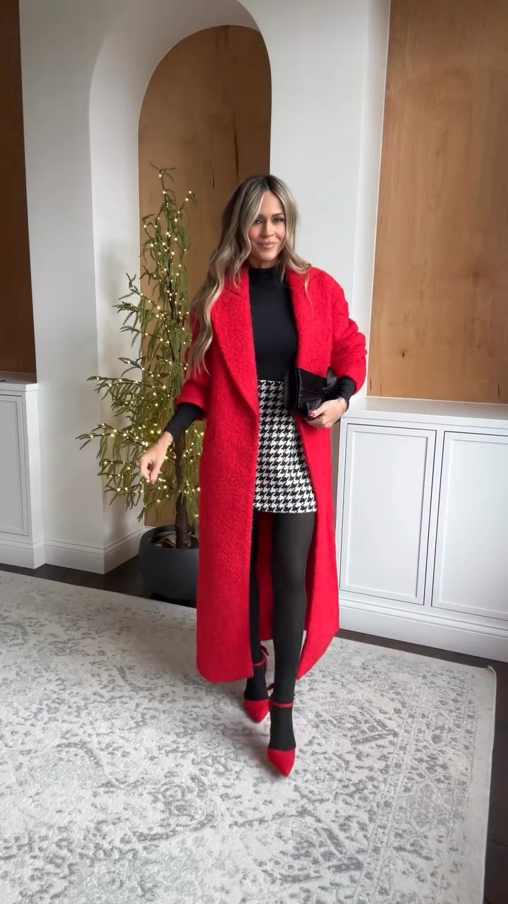 

A classic winter outfit idea perfect for holiday parties. Love the timeless combination of black red and white! Added fleece lined tights for warmth. Love the pops of red for a festive holiday outfit!

#holidayoutfitideas #winteroutfitinspo

#LTKFindsUnder50 #LTKHoliday #LTKSaleAlert